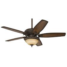 Hunter Claymore 54 In Brushed Cocoa Downrod Or Close Mount Indoor Residential Ceiling Fan With Light Kit Ceiling Fan Flush Mount Ceiling Fan Ceiling