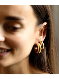 BOUCLES D'OREILLES ZAG CHANTAL DORÉ