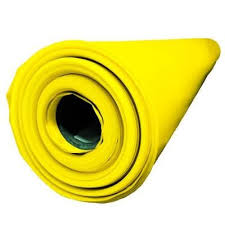 Husky 14 Ft X 210 Ft X 10 Mil Yellow Guard Vapor Barrier Cfyg1014 210y The Home Depot Crawl Space Vapor Barrier Black Plastic Sheeting Plastic Sheets