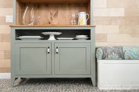 Knife and spice drawers and recycling bins are favorite upgrades. Dining Room Hutch Build Plans Houseful Of Handmade