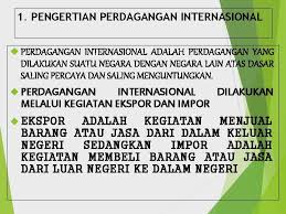 Berikut merupakan maklumat iklan kerja kosong yang ditawarkan oleh majikan terlibat. A Perdagangan Internasional Komoditas Ekspor Dan Impor Indonesia