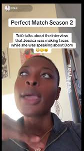 I definitely felt bad for Tolú during that interview 😕 #perfectmatch  #perfectmatchseason2 #perfectmatchnetflix #loveisblind #loveisblindnetflix  #realitytv #realityshow #fypage