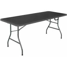 Cosco 6 Foot Centerfold Folding Table Black Walmart Com Folding Table Cosco Kid Room Decor