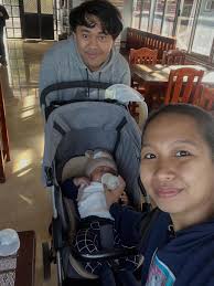 Celebrating our 3rd Wedding Anniversary with the best gift we ever  had.🥰😇💞 Zalex and I love you so much @est.mond ❤️ #3rdweddinganniversary  #zalexatvalleypoint