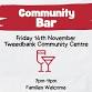 Community Bar - Friday 14th November - Christine's Cat Care, Boarding Cattery, 72 Craw Wood, Tweedbank Event Image
