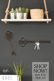 Perfect Iron Key Holder Don T Lose Your Keys In 2020 Beautiful Wall Decor Decorative Wall Hooks Decor