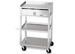 kitchen sugar: stainless steel kitchen cart