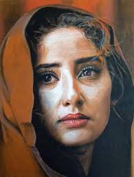 I saw this magnificent painting yesterday from my doorway, I bet you can't  guess the Artist 🎨