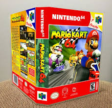 Mario kart 64 mario kart 64. Mario Kart 64 N64 Game Case Game Case King Custom Game Cases For Nes Snes N64 Gameboy