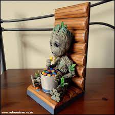 Sasha S Customs Candy Eating Baby Groot