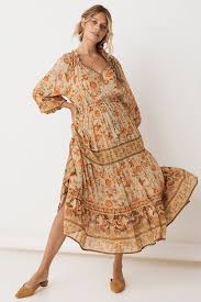 Spell Seashell Gown Sand Garmentory
