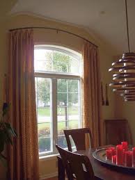 Thin curtain rods are intended for lightweight curtain materials only and might easily bend if heavyweight drapes are used. 31 Best Curtains For Arched Windows Ideas Arched Windows Curtains For Arched Windows Arched Window Treatments