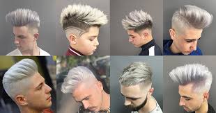 Los rayitos oscuros también se pueden crear en cualquier color de cabello y un ejemplo perfecto son estas mechas rojas. Fotos De Cabello Gris Plateado En Hombres Que Siguen De Moda Este 2018