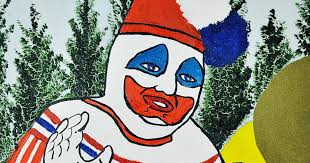 Another creepy killer clown video has emerged, and it could be the most frightening yet. Hebbeding Voor Horrorfans Schilderij Van Echte Geexecuteerde Killerclown Bizar Ad Nl