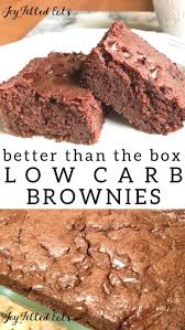 Choosing healthier, complex carbs may be the answer. Better Than Box Brownies Keto Low Carb Sugar Free Gluten Free Dairy Free Thm S These Low Carb Brownies By H Low Carb Brownies Sugar Free Brownies Food