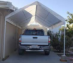 10 Ft X 20 Ft Portable Car Canopy In 2020 Car Canopy Car Shed Canopy
