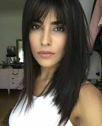 Pin By Rachel G On Hair Straight Black Hair Long Dark Hair Thick Hair Styles