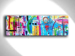 Jean Sanders 150 X 50 X 4 Cm Abstrakt Bunt Farbenfroh Knallig Mehrfarbig Viele Weitere Meiner Bilder Findet Ihr Im Shop Tolle Wanddeko In 2020 Sign Art Abstract Painting Tutorial