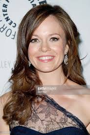 Actress Rachel Boston arrives at the celebration of the final season...
