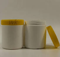 Customized HDPE Plastic Jar 500g 600g 1000ml Wide Mouth Round Protein  Powder Jar