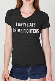 Crime Fighter Womens T Shirt American Apparel S M L Xl