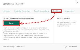 Aktualisieren Der Datenbanken Von Kaspersky Internet Security 19