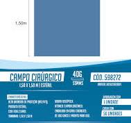 Campo Cirúrgico Estéril 1,50m x 1,50m - Seu destino online ...