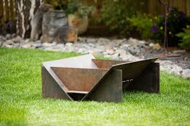 Gas log for fireplace, firepit, camp fire, halloween decor. Steel Panel Firepit Custom Steel Firepit Portable Firepit Steelstuff