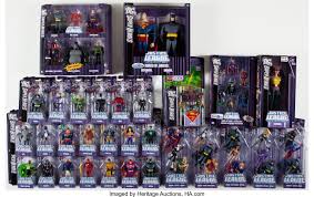 Justice league is a 2017 superhero film based on a comic book of the same name. Justice League Unlimited Action Figure Group Mattel 2007 Lot 12701 Heritage Auctions