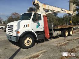 Surplus Terex Bt3470 Striaght Boom On 2002 Sterling Lt7500