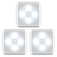 Urpower Motion Sensor Light Battery Operated Closet Light Wireless Motion Sensor Closet Lights Stick On Anywhere Motion Sensor Night Lights For Stair Cabinet Closet Bathroom Cool White 3 Pack Urpower Official Website
