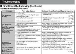 Hitachi Refrigerator Troubleshooting Guide