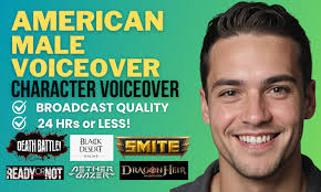 record a professional videogame or animation voice over