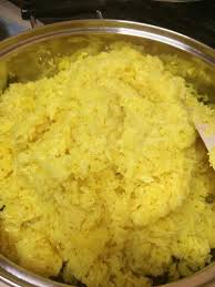 Cara mengaul pulut dan santan. Resepi Pulut Kuning Dan Rendang Daging Simple Sedap Mudah