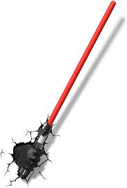See more ideas about lightsaber, star wars light saber, lightsaber hilt. Amazon Com 3dlightfx Star Wars Darth Vader Hand With Lightsaber 3d Deco Light Toys Games