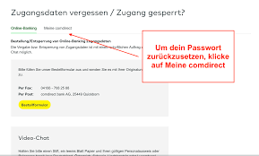 Bei den handelsmöglichkeiten lässt die comdirect bank kaum wünsche offen. Comdirect Login Direkt Zum Personlichem Bereich Per Login