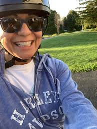 Solo bike ride sign humor