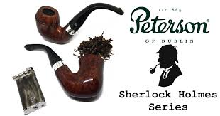 A calabash pipe has a large air chamber beneath the bowl that provides a cooling and mellowing effect. Peterson Sherlock Holmes Pipe Collectibles Art Collectibles Beyourbussiness Com