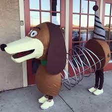 Diy Toy Story Slinky Dog Costume Ideas Tutorial Maskerix Com Toy Story Slinky Toy Story Costumes Halloween Costumes Diy Couples