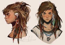 Loish Blog Character Portraits Horizon Zero Dawn Art