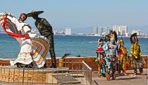 The malecon is a popular beachside promenade in puerto vallarta. The Malecon Puerto Vallarta Jalisco Mexico Sol Mexico News
