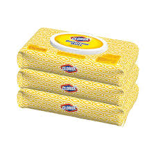 This bulk wipe pack contains three 75 count canisters of disposable, antibacterial wipes in 2 scents featuring fresh scent and no bleach: Clorox Disinfecting Wipes 225 Count Value Pack Crisp Lemon 3 Pac Protectready