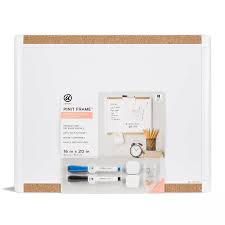Find here corkboard, cork board manufacturers, suppliers & exporters in india. Buy U Brands 16x20 Pin It Frame Magnetic Dry Erase Board Value Pack Online In Turkey 16732122