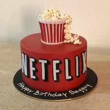 Susse Hakelideen Fur Teens Bakedbyamina On Instagram Netflix Cake Design From Nqsbakery 14th Birthday Cakes Bithday Cake Birthday Cakes For Teens