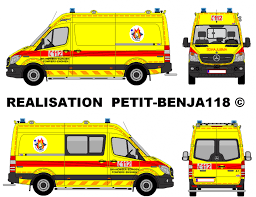 Image Mercedes Sprinter Ambulance Pompiers Enghien Brandweer Edingen Vehicules De Secours Realises Avec Le Log Pompier Mercedes Sprinter Vehicule Pompier