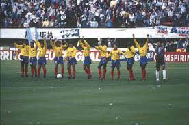 Se trataba de la última fecha de la fase clasificatoria de la eliminatoria al mundial. Colombia 93 El Grafico