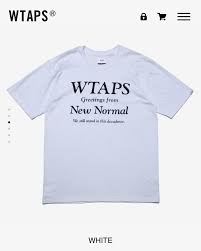 Wtaps new normal hoodyolive drab. Spot 20ss Wtaps New Normal White Xl Wtaps T Shirt Tee Design Blank Ss Screen Vans 20aw Real Yahoo Auction Salling