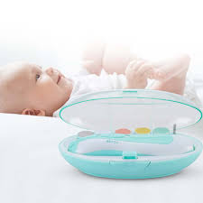 Nail Care 1pc Baby Nail Trimmers Kids Electric Infant Newborns Toddlers Fingernails Manicure Toenail Pedicure With Led Light Nail Care Aliexpress