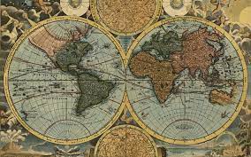 Download Wallpapers Old Map Of The World Cartography Geography Johann Baptist Homann 1716 Retro Map Travel Concepts Planet Earth Map Besthqwallpapers Com Antique World Map Ancient World Maps Old World Maps