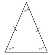 How to find the missing angle in an isosceles triangle. Missing Angles In Triangles